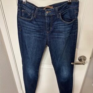 Joe's Jeans Blue Skinny Jeans with Stretch and Fading